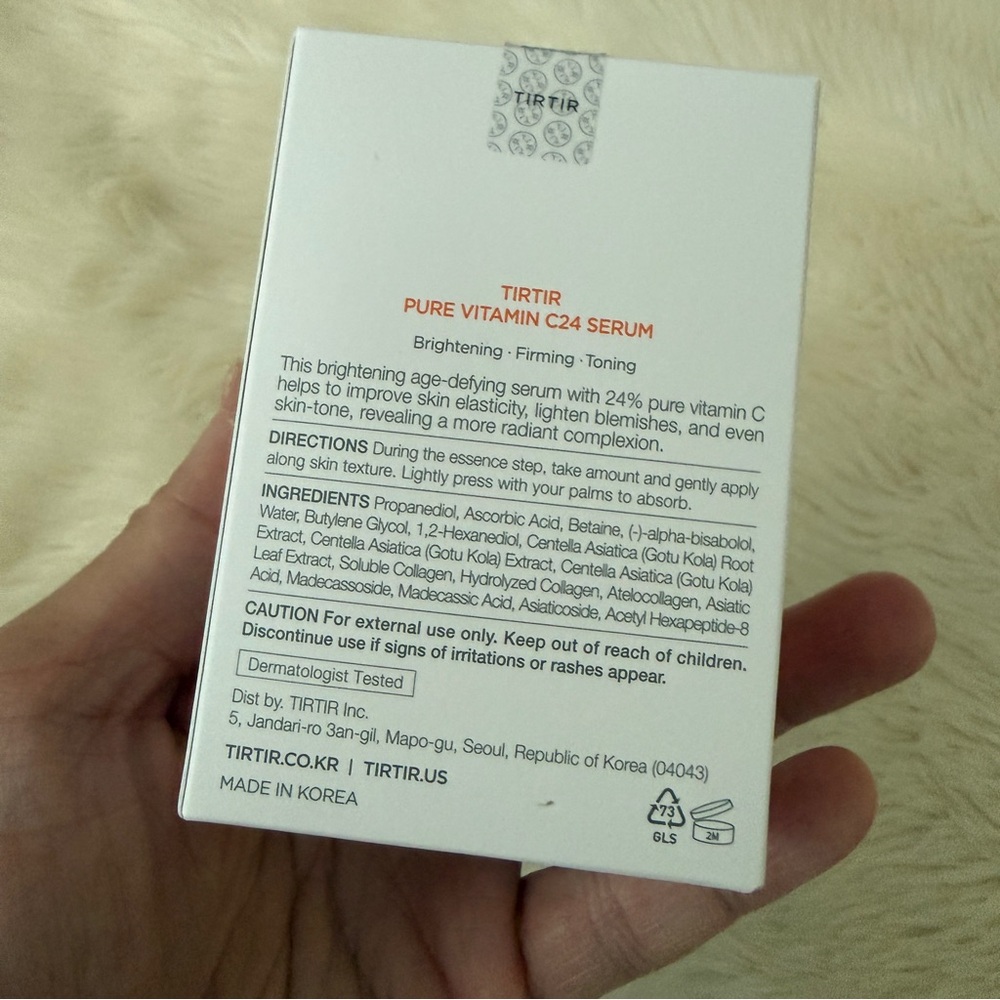 TIRTIR Pure Vitamin C24 Serum new 30ml - Picture 6 of 6